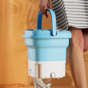 ?غسالة صغيرة محمولة - غساله مع نشافه?