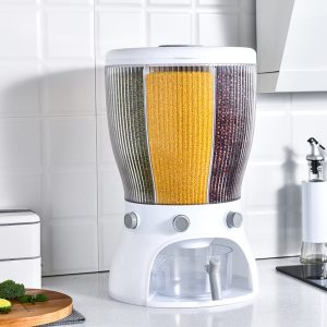 ?صندوق تخزين طعام دوار?